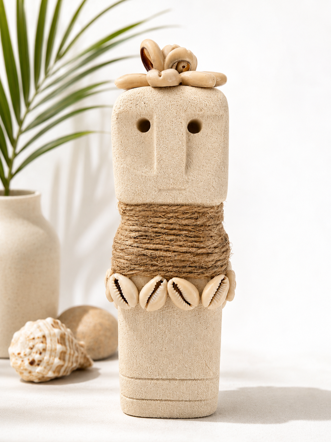 Rustic Coastal Stone Scuplture