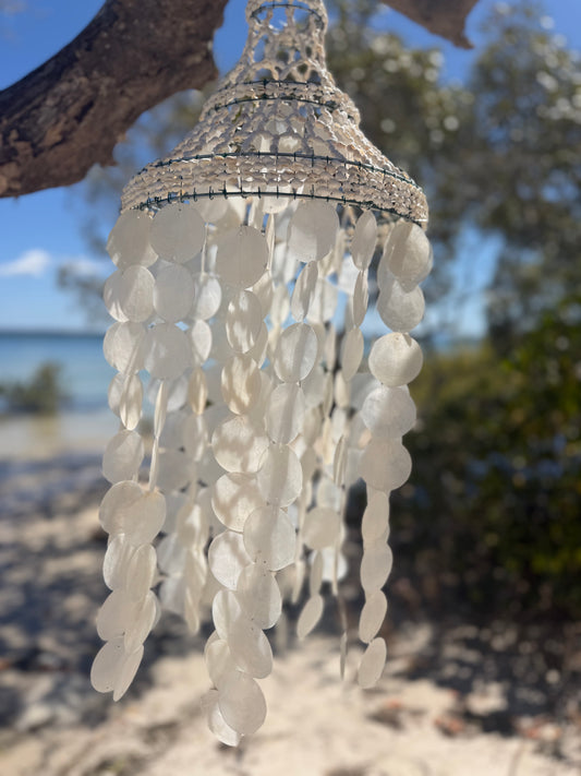 The Capri Shell Chandelier - Small