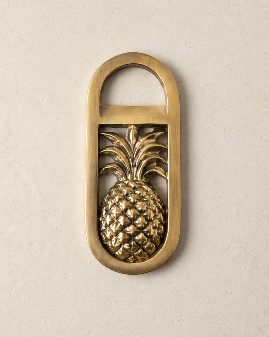 Pineapple Brass Bottle Opener