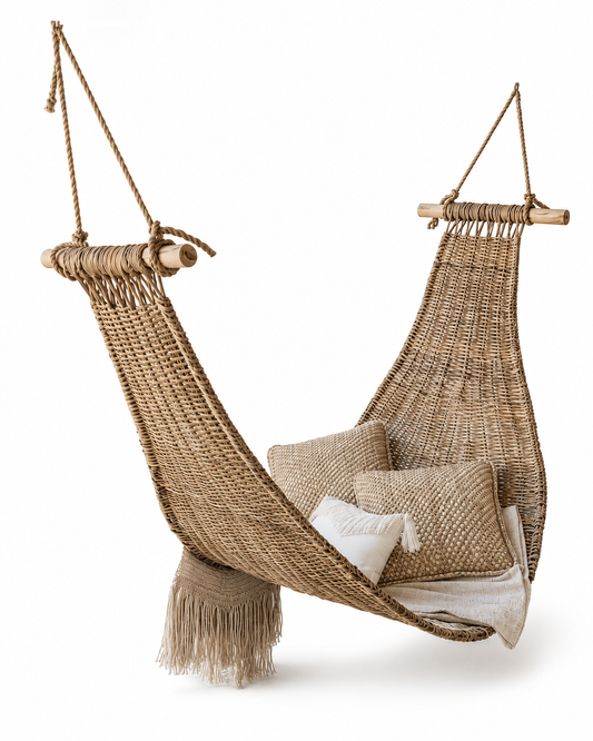 Island Weave Hanging Hammock - Pre Order Now For Christmas