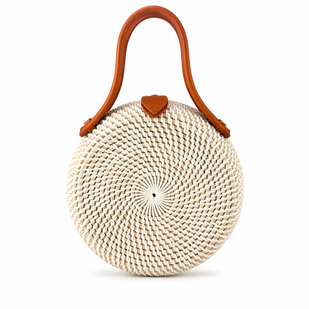 Uluwatu Shell Rattan Bag