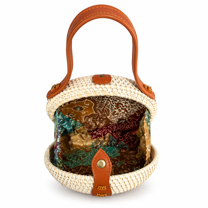 Uluwatu Shell Rattan Bag