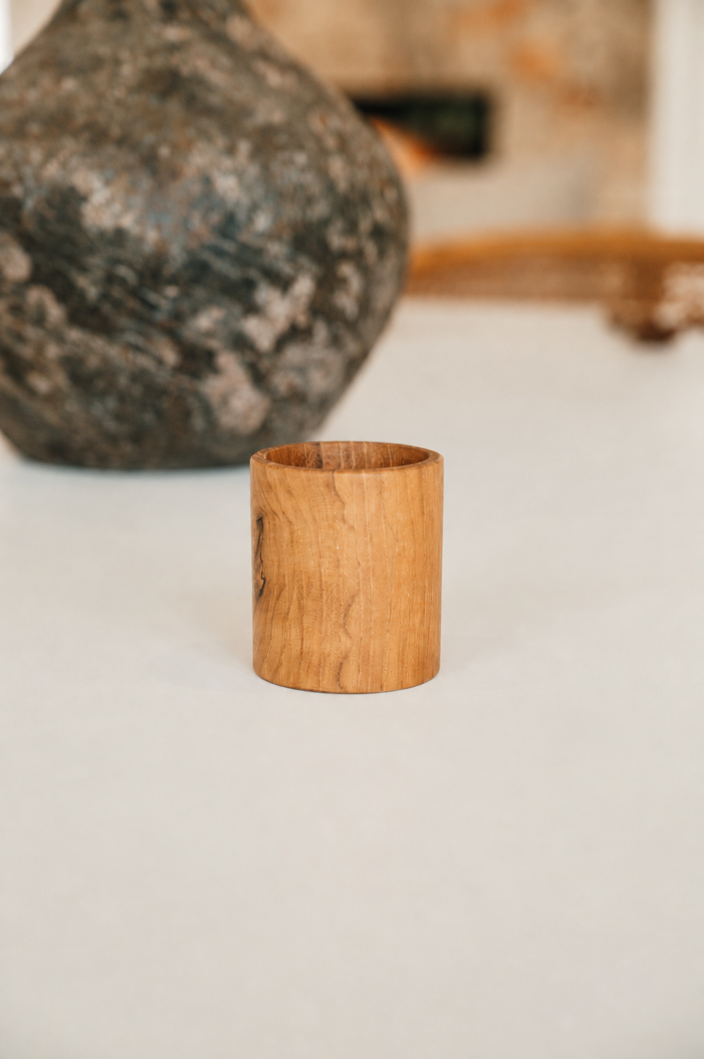 Bamboo Toothpick Holder