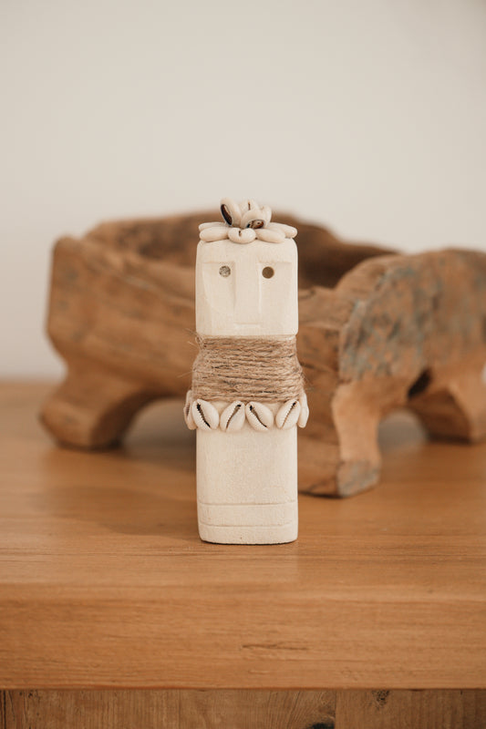 Rustic Coastal Stone Scuplture