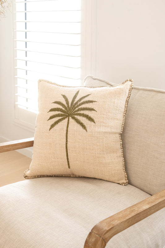 Island Palm Cushion
