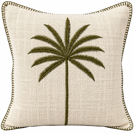 Ulu Olive Palm Cushion Cover