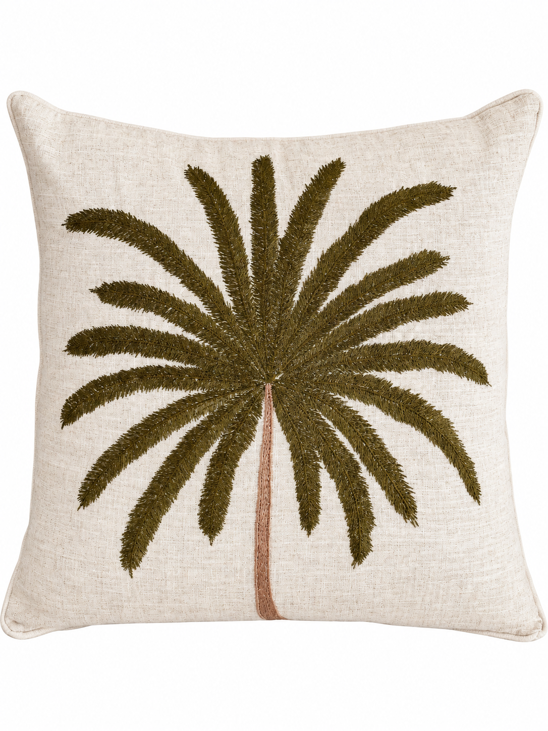 Ubud Olive Palm Cushion