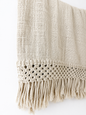 Lombok Handwoven Artisan Throw – Natural
